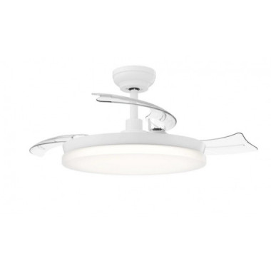 Ventilador de Techo Philips Tynl con Aspas Retr&aacute;ctiles, LED Regulable, Mando y 6 Velocidades (929004749501)