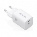 Cargador de Pared Aisens GaN 2 USB-C 65W Blanco (A110-1029)