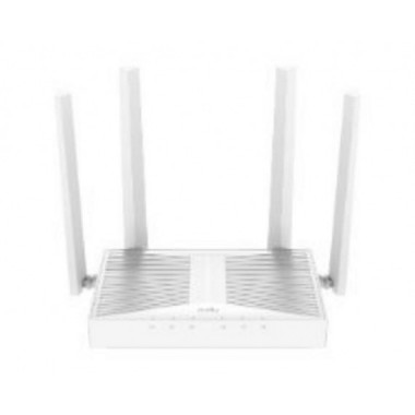 Router CUDY AX3000 WiFi 6 Dual Band 5xRJ45 GbE 4 Antenas Externas (WR3000E)