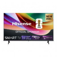 Televisor HISENSE 40" Qled Fhd Wifi BLUETOOTH Smart TV Negro (40A4S)
