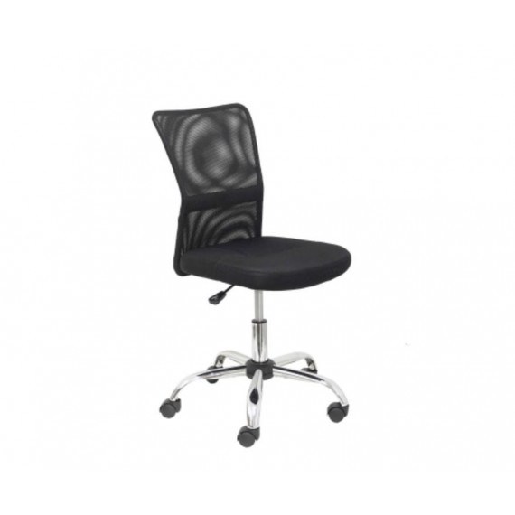 Silla Operativa Piqueras y Crespo Pardal | Respaldo Malla Negro, Asiento Tapizado (P/N: 358GM8403D840CRRN)