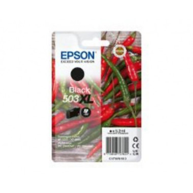 Tinta Epson 503XL Negro 9.2ml 550 P&aacute;ginas (C13T09R14010)