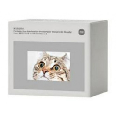 Papel Fotogr&aacute;fico Xiaomi para Sublimaci&oacute;n 5x7.6cm 50 Hojas (BHR082OGL)