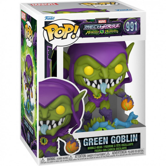 Funko POP Duende Verde Spider-Man Monster Hunters Marvel 991