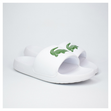 Slide Lacoste blanca