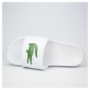 Slide Lacoste blanca