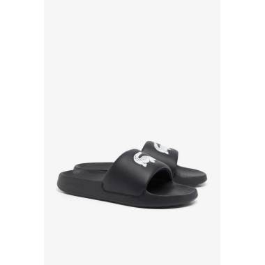 Slide Lacoste negra