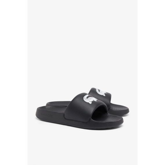 Slide Lacoste negra