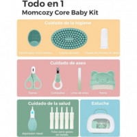Kit Basico Cuidado Del Bebe Verde