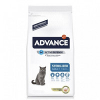 ADVANCE Gato Adulto Esterilizado Pavo 10 Kg
