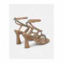 Alma en Pena Tacón Multicolor V2650155- CAMEL