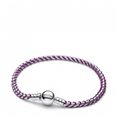 PANDORA Pulsera de Cadena Trenzada 593816C03