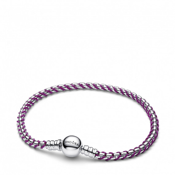 PANDORA Pulsera de Cadena Trenzada 593816C03