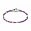 PANDORA Pulsera de Cadena Trenzada 593816C03