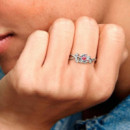 Anillo Rosa de la Bella y la Bestia de Disney 190017C01