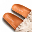 Sandalias Rocio Serraje Volante