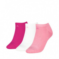 Pack de 3 Calcetines Tobilleros  CALVIN KLEIN