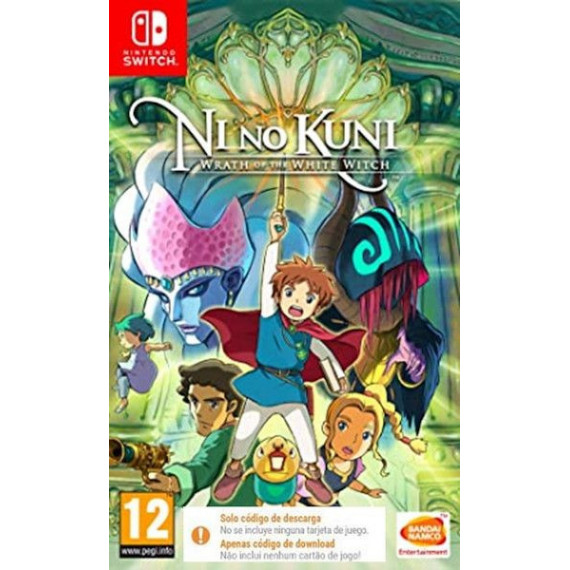 Ni No Kuni: la Ira de la Bruja Blanca Code In The Box Switch  BANDAI NAMCO