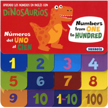 APRENDO LOS NUMEROS EN INGLES CON DINOSAURIOS