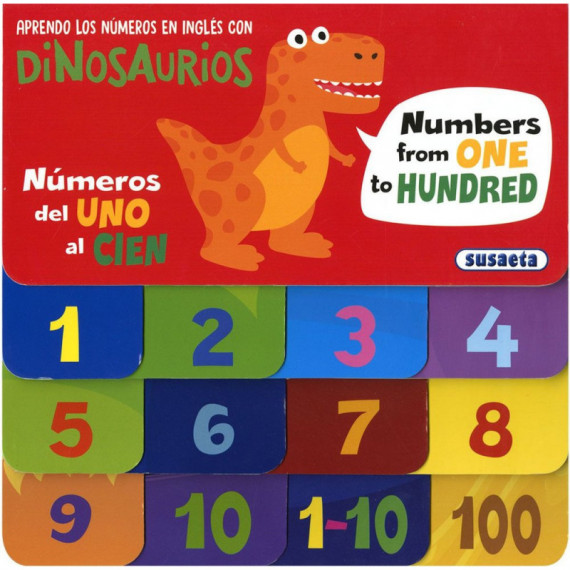 APRENDO LOS NUMEROS EN INGLES CON DINOSAURIOS