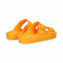 PALA 2 HEBILLAS EVA NARANJA 