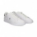 DEPORTIVO FIRMA PIEL NEGRO+BLANCO
