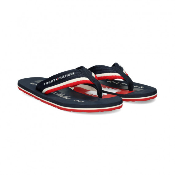 Fli Flop Corporativa Azul  TOMMY HILFIGER