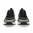 DEPORTIVO NOBUCK+MALLA GRIS+NEGRO