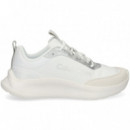 DEPORTIVO NYLON GRIS+BLANCO