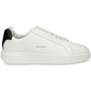 TALON NEGRO DEPORTIVO PIEL BLANCO