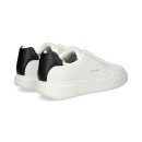 TALON NEGRO DEPORTIVO PIEL BLANCO