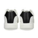 TALON NEGRO DEPORTIVO PIEL BLANCO