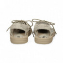 SANDALIA ENREJADA+CORDON PIEL BEIGE