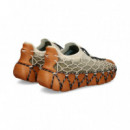 DEPORTIVO MALLA+ENREJADO MULTI BEIGE