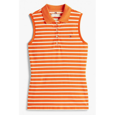 TOMMY HILFIGER - 1985 SLIM SS POLO - 0DM - F|WW0WW46790/0DM