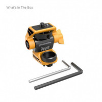 Soporte Ajustable de Monitor SmallRig 5520 Compatible con ARRI 3/8"-16 (Edición BumbleBee)