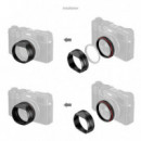 Parasol de Objetivo SmallRig 5848 para FUJIFILM X100VI / X100V (Negro)