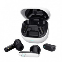 Auriculares Gaming Trust GXT 409 Oxxie In-Ear Inalámbricos Bluetooth Blancos