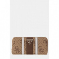 Cartera Laurel con logo de Guess