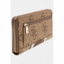 Cartera Laurel con logo de Guess