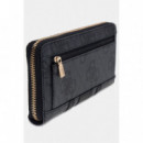 Cartera Laurel con logo de Guess
