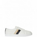 POLO RALPH LAUREN - JANSON II-SNEAKERS-LOW TOP LACE - SNW WHT BLACK SAND DUNE - 802979187001/SNW WHT BLACK SAND DUNE