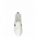 POLO RALPH LAUREN - JANSON II-SNEAKERS-LOW TOP LACE - SNW WHT BLACK SAND DUNE - 802979187001/SNW WHT BLACK SAND DUNE