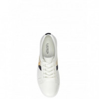 POLO RALPH LAUREN - JANSON II-SNEAKERS-LOW TOP LACE - SNW WHT BLACK SAND DUNE - 802979187001/SNW WHT BLACK SAND DUNE