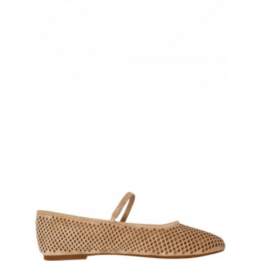 POLO RALPH LAUREN - JAYNA MJ-FLATS-MARY JANE - TAN - 802P12019003/TAN