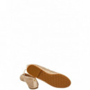 POLO RALPH LAUREN - JAYNA MJ-FLATS-MARY JANE - TAN - 802P12019003/TAN