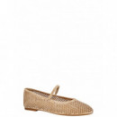 POLO RALPH LAUREN - JAYNA MJ-FLATS-MARY JANE - TAN - 802P12019003/TAN