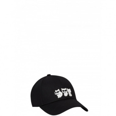 KARL LAGERFELD - Ikon 3SIDES Choupette Cap - 999 - B3W33027/999