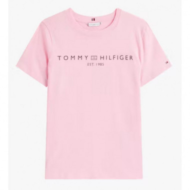 TOMMY HILFIGER - REG CORP LOGO C-NK SS - TOL - F|WW0WW40276/TOL