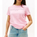 TOMMY HILFIGER - REG CORP LOGO C-NK SS - TOL - F|WW0WW40276/TOL